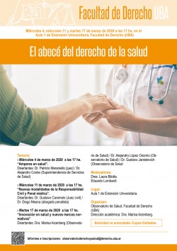 El abecé del derecho de la salud