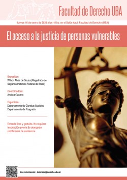 El acceso a la justicia de personas vulnerables