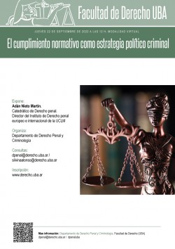 El cumplimiento normativo como estrategia político criminal