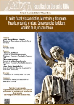 El delito fiscal y las amnistías.  Moratorias y blanqueos. Pasado, presente y futuro. Consecuencias jurídicas. Análisis de la jurisprudencia