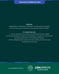 El derecho a la libertad de expresión en el sistema universal: nuevas lecturas del Comité de Derechos Humanos de la ONU sobre el artículo 19 del Pacto de Derechos Civiles y Políticos