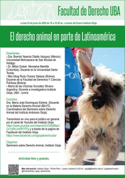 El derecho animal en parte de Latinoamérica
