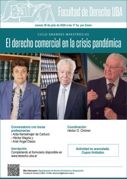 El derecho comercial en la crisis pandémica