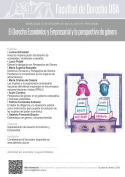 El Derecho Económico y Empresarial y la perspectiva de género