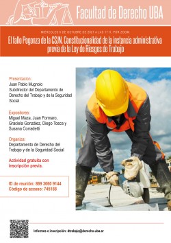 El fallo Pogonza de la CSJN. Constitucionalidad de la instancia administrativa previa de la Ley de Riesgos de Trabajo