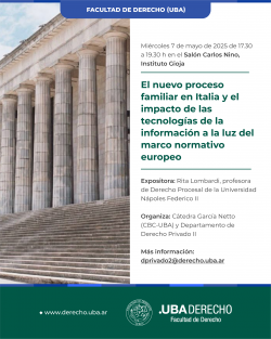 El nuevo proceso familiar en Italia y el impacto de las tecnologías de la información a la luz del marco normativo europeo 