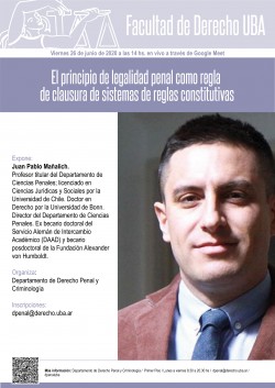 El principio de legalidad penal como regla de clausura de sistemas de reglas constitutivas