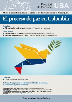 El proceso de paz en Colombia