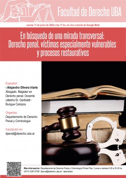 En búsqueda de una mirada transversal: Derecho penal, víctimas especialmente vulnerables y procesos restaurativos