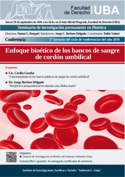 Enfoque bioético de los bancos de sangre de cordón umbilical