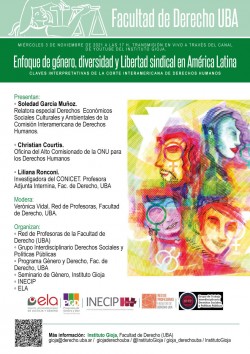 Enfoque de género, diversidad y Libertad sindical en América Latina. Claves interpretativas de la Corte Interamericana de Derechos Humanos