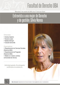 Entrevista a una mujer de Derecho y de gestión: Silvia Nonna