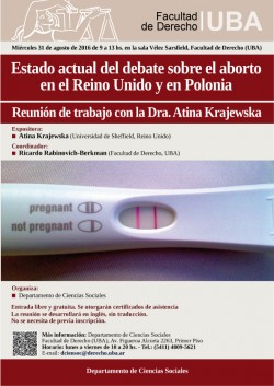 Estado actual del debate sobre el aborto en el Reino Unido y en Polonia