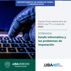 Estafa informática y los problemas de imputación