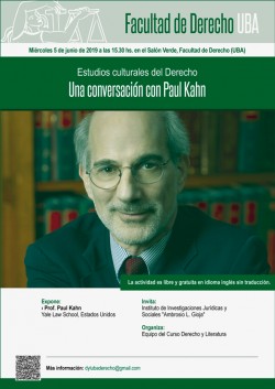 Estudios culturales del Derecho. Una conversación con el profesor Paul Kahn