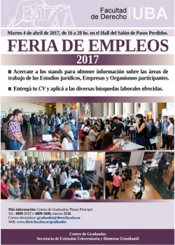 Feria de empleos 2017