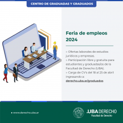 Feria de empleos 2024. ¡Cargá tu CV!