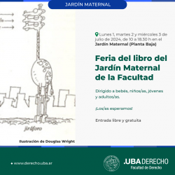 Feria del libro del Jardín Maternal de la Facultad
