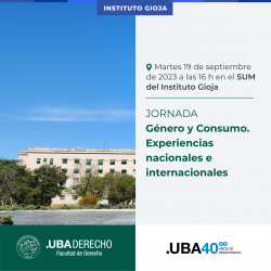 Género y Consumo. Experiencias nacionales e internacionales