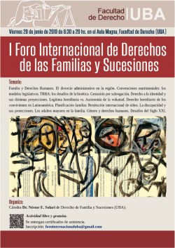 I Foro Internacional de Derechos de las Familias y Sucesiones