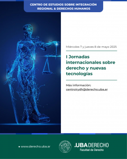 I Jornadas internacionales sobre derecho y nuevas tecnologías 