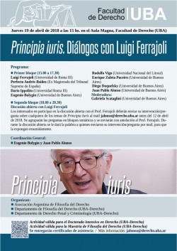 <i>Principia iuris</i>. Diálogos con Luigi Ferrajoli