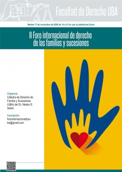 II Foro internacional de derecho de las familias y sucesiones
