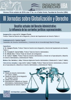 III Jornadas sobre Globalización y Derecho