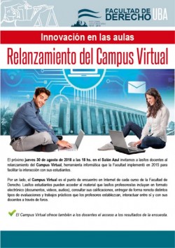 Innovación en las aulas: Relanzamiento del Campus Virtual