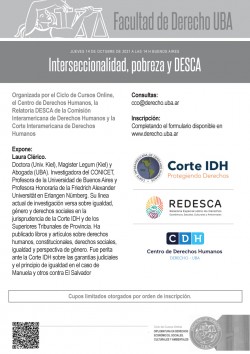 Interseccionalidad, pobreza y DESCA