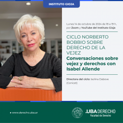 Isabel Allende. Conversaciones sobre vejez y derechos