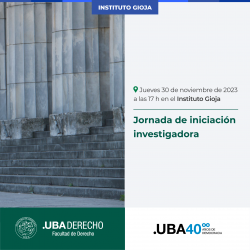 Jornada de iniciación investigadora