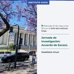 Jornada de investigación: Acuerdo de Escazú