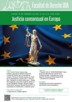 Justicia consensual en Europa