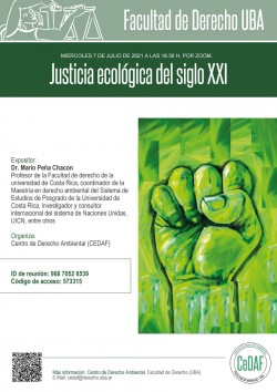 Justicia ecológica del siglo XXI