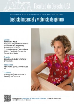 Justicia imparcial y violencia de género