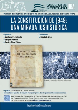 La constitución de 1949: una mirada iushistórica