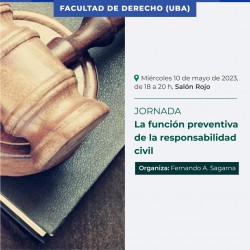 La función preventiva de la responsabilidad civil