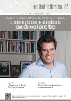 La pandemia y los desafíos del día después: conversatorio con Facundo Manes