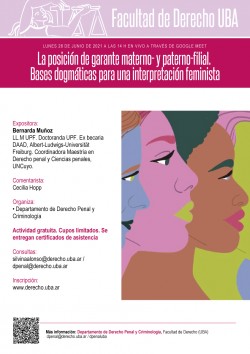 La posición de garante materno- y paterno-filial. Bases dogmáticas para una interpretación feminista