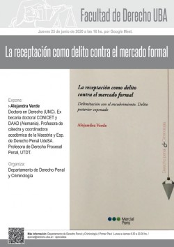 La receptación como delito contra el mercado formal