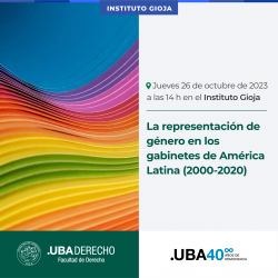 La representación de género en los gabinetes de América Latina (2000-2020)