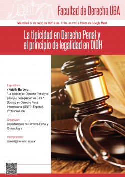 La tipicidad en Derecho Penal y el principio de legalidad en DIDH