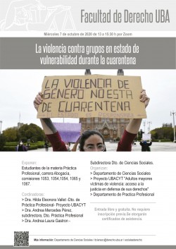 La violencia contra grupos en estado de vulnerabilidad durante la cuarentena
