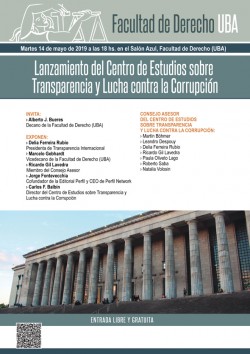 Lanzamiento del Centro de Estudios sobre Transparencia y Lucha contra la Corrupción