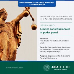 Límites constitucionales al poder penal