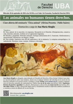 Los animales no humanos tienen derechos