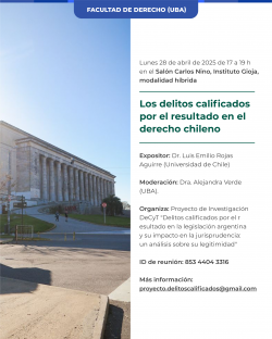 Los delitos calificados por el resultado en el derecho chileno