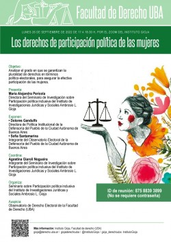 Los derechos de participación política de las mujeres