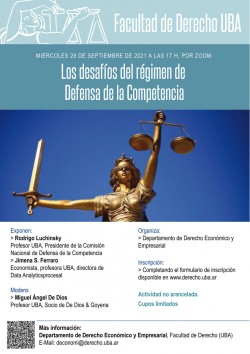 Los desafíos del régimen de Defensa de la Competencia